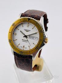 Longines Admiral 5 Stelle oro e acciaio