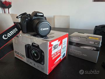 Canon EOS 550D Con Accessori Pari al Nuovo