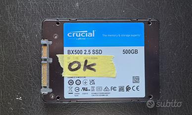 SSD Sata 500GB Crucial BX500