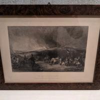 Quadro stampa originale del 1800