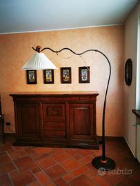 LIPPARINI  Lampada da terra ad arco Alta 204 cmt