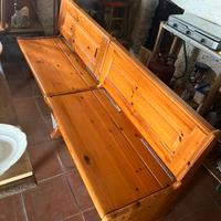 Panca, cassa pancain legno