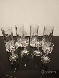 Bicchieri in cristallo