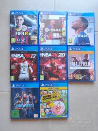 Lotto giochi ps4