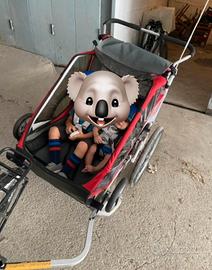 Carrello traino bambini Chariot