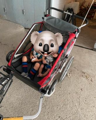 Carrello traino bambini Chariot