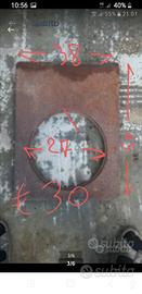 Piastra griglie in ghisa