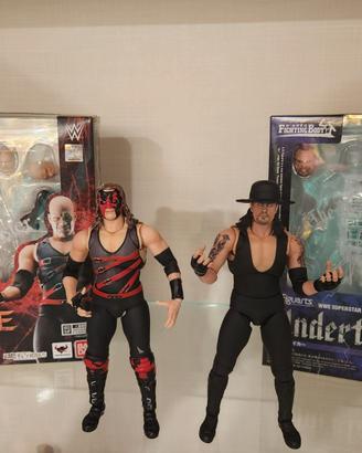 BANDAI WWE SH FIGUARTS UNDERTAKER+KANE