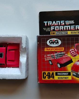 Transformer G1 Racerbot Scoutbot C-94 - Completo