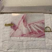 Completo letto matrimoniale seta ed organza