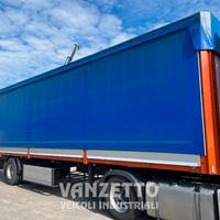 SEMIRIMORCHIO CENTINATO CON SPONDE 1 ASSE - OMAR