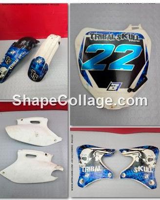 KIT PLASTICHE YAMAHA YZF 250 2001 2002 YZ F WR F