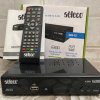 Decoder Digitale Terrestre T-2 H265  Seleco  Jn-03