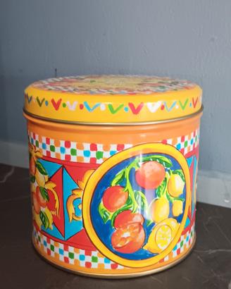 barattolo in latta D&G