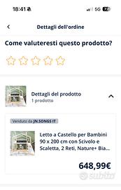 Letto bambini