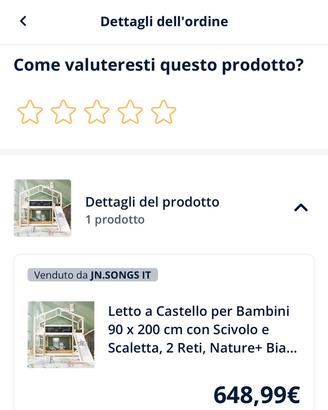 Letto bambini