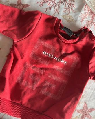 GIVENCHY Kids felpa bambino 9 mesi