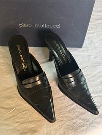 Sabot in pelle Piero Matteucci .