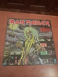 Iron Maiden killers 33 giri vinile lp vintage 1981
