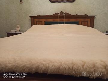 coprimaterasso matrimoniale lana Merino 