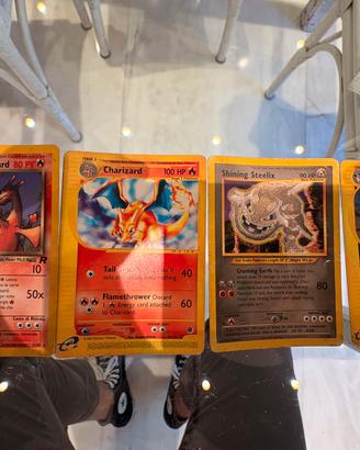 Lotto carte pokemon vintage