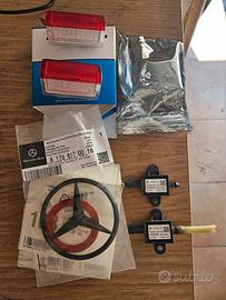 luci sotto porta Mercedes + stemma Mercedes 
