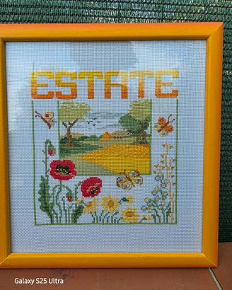 Quadro a punto croce