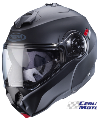 Casco modulare Caberg Duke Evo Black Matt ECE 2206