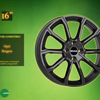 Cerchi in Lega Mak 16" Opel e Peugeot