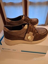 scarpe ecosanit pelle e camoscio con plantare es