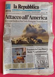 Giornale e riviste attentato alle Torri Gemelle