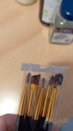 6 pennelli trucco occhi nuovi