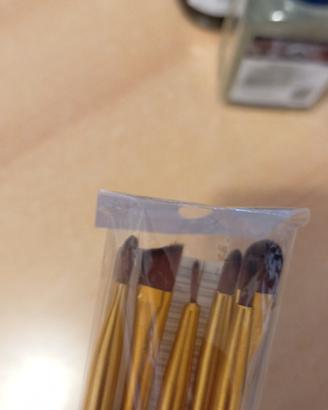 6 pennelli trucco occhi nuovi