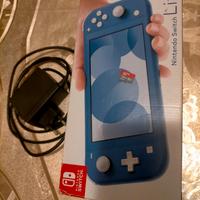 Nintendo switch lite blu 