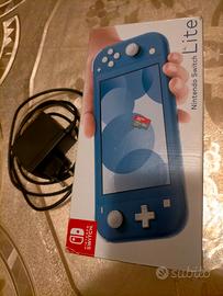 Nintendo switch lite blu 