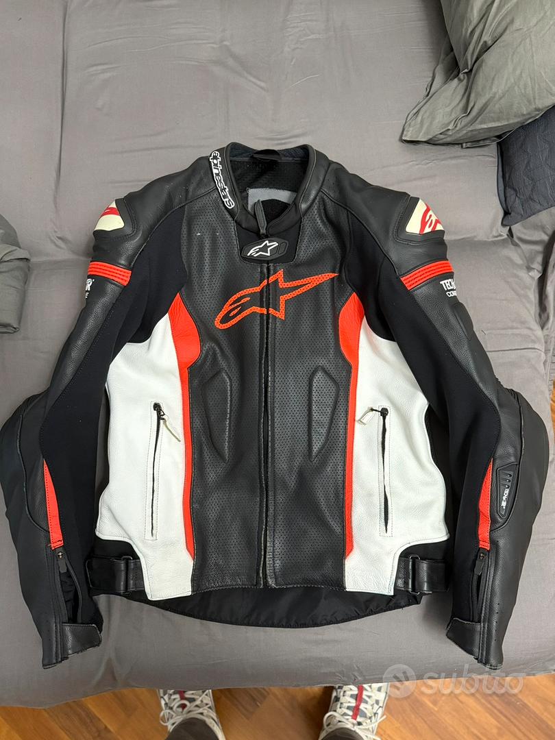 Giacca moto Alpinestars in pelle Taglia 54 Accessori Moto In