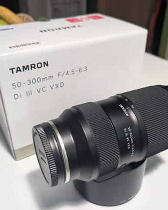 Obiettivo Tamron 50-300 nuovo attacco Sony E 