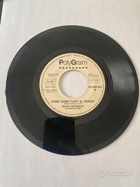 45 giri Biagio Antonacci e Zucchero ed. Jukebox