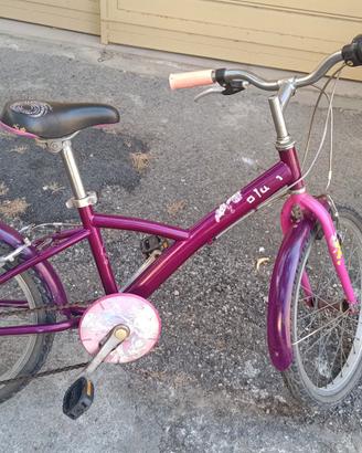bici bambina 20 pollici BTwin