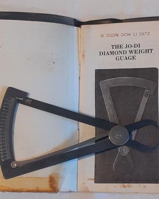 The Jo-Di diamond weight guage stima diamanti