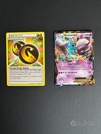 Carte Pokemon Mewtwo Ex Energia