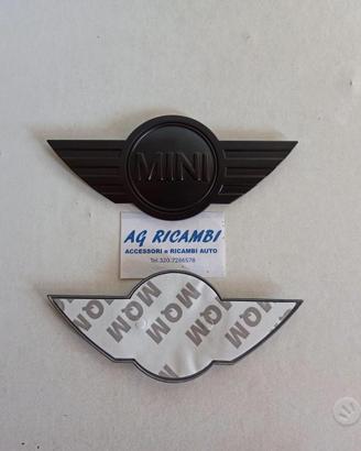 Coppia stemma Mini nero anteriore posteriore