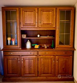 Vetrina legno di noce