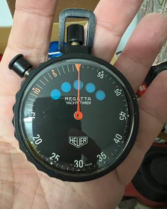 Heuer regatta  cronometro ref.758.901 raro