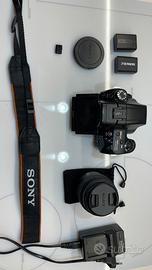 Sony Alpha A37 + Obiettivo 18-55mm + 2 Batterie