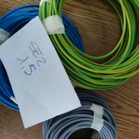 Cavo elettrico sez 1,5 mm N07V-K  3  da 10 metri 