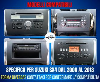 Suzuki sx4 4/64GB Autoradio Android stereo 2 din
