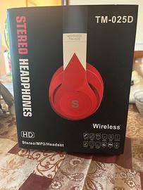 Cuffie nuove wirless