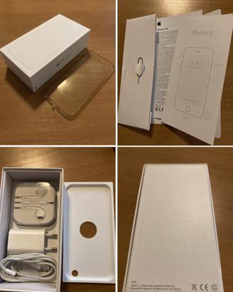 Scatole Iphone 6 (una con accessori originali)
