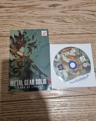 Metal Gear Solid 2 demo con booklet